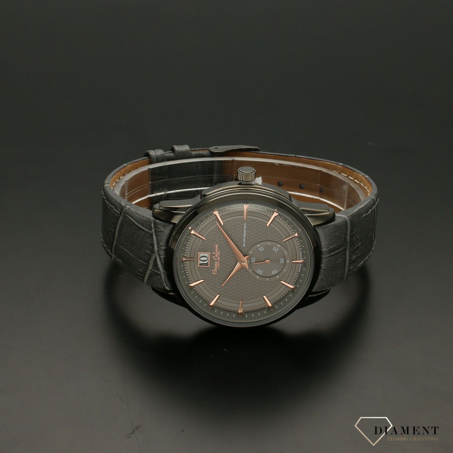 Zegarek męski na pasku Bruno Calvani Classic BC 887 GREY (2).jpg